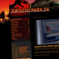 jurassic park fun site design