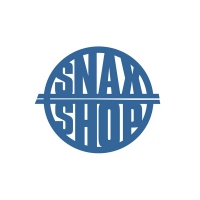 snax shop logo design